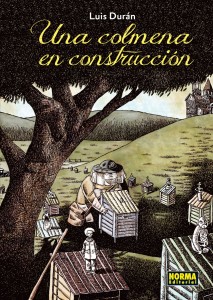 Una colmena en construcción Una colmena en construcción