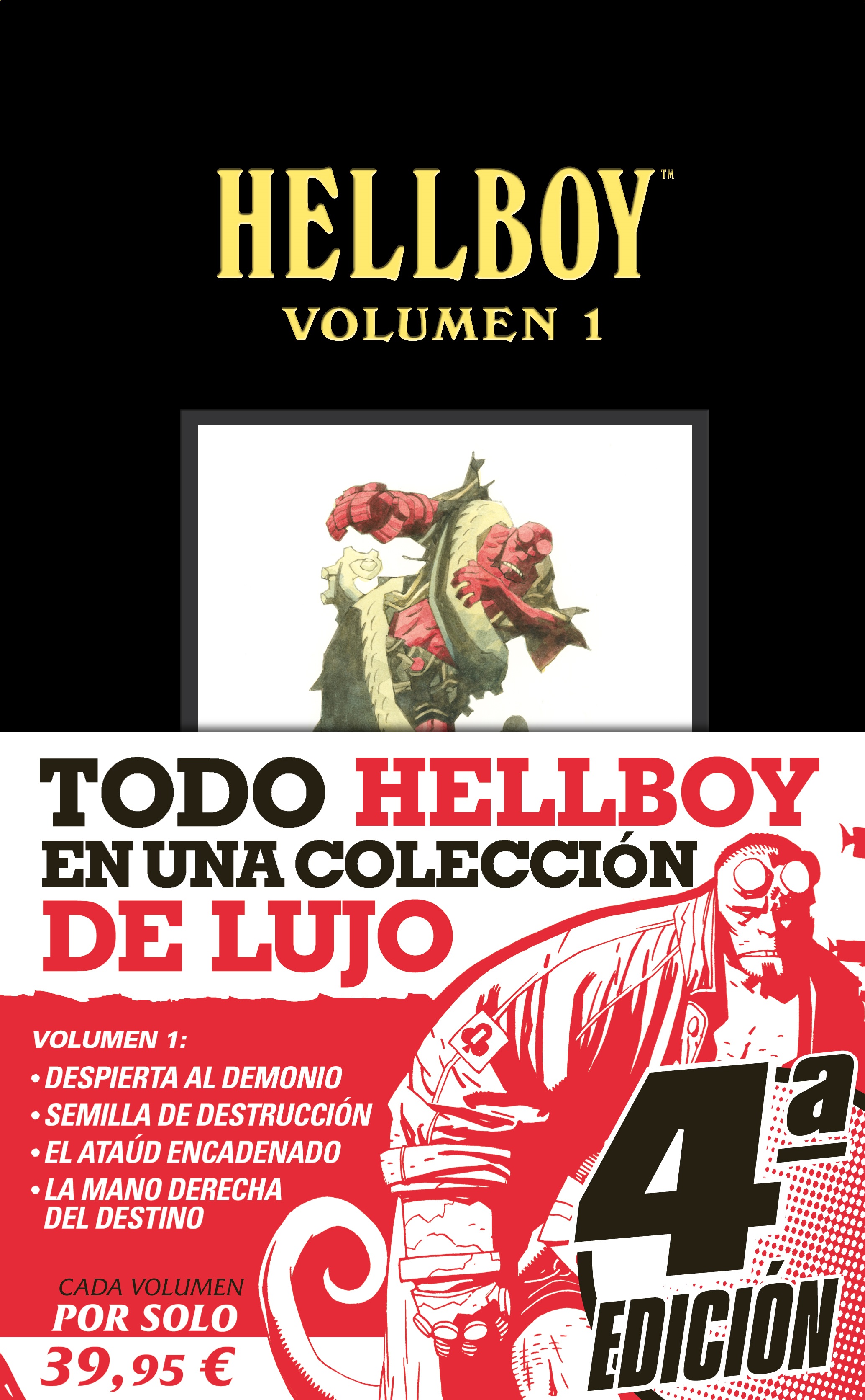 COVER HELLBOY VOLUMEN 01 4aed CON FAJA
