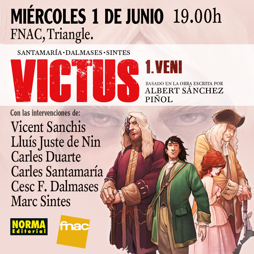 ANUNCIO FACEBOOK PRESENTACION VICTUS FNAC 1 JUNIO