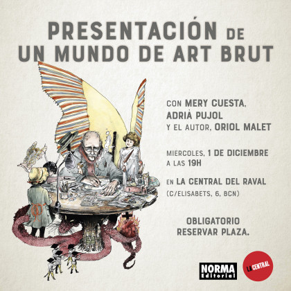 Presentación de Un mundo de Art Brut en Barcelona