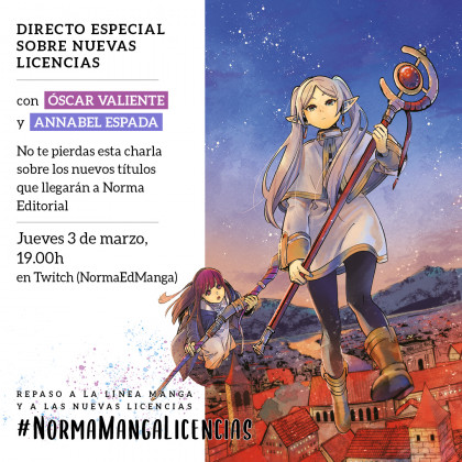 Directo sobre nuevas licencias con Óscar Valiente y Annabel Espada