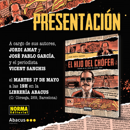 Presentación de El hijo del chófer en Barcelona