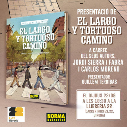 Presentación de El largo y tortuoso camino en Girona