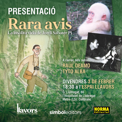 Presentación de RARA AVIS con Raúl Deamo y Tyto Alba en Barcelona
