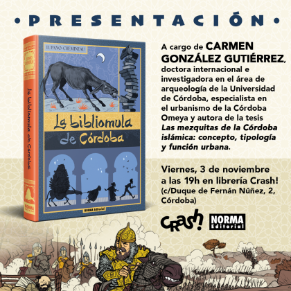 Presentación de 'LA BIBLIOMULA DE CÓRDOBA' con la Dra. Carmen González en Córdoba