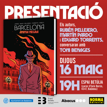 Presentación de 'BARCELONA. ALMA NEGRA' en Badalona