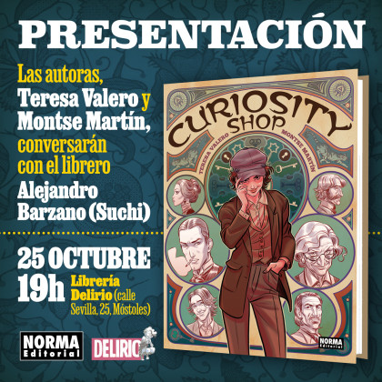 Presentación de 'Curiosity Shop' en Móstoles