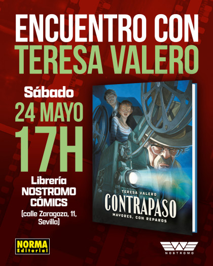 Encuentro con Teresa Valero, autora de 'CONTRAPASO', en Sevilla