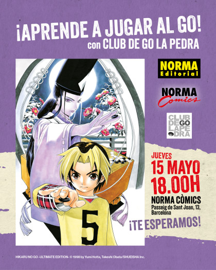 Aprende a jugar al go en Norma Comics (Barcelona)
