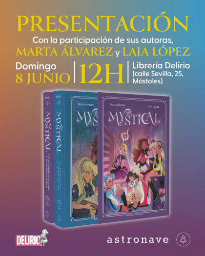 Presentación de 'MYSTICAL' con Marta Álvarez y Laia López en Móstoles