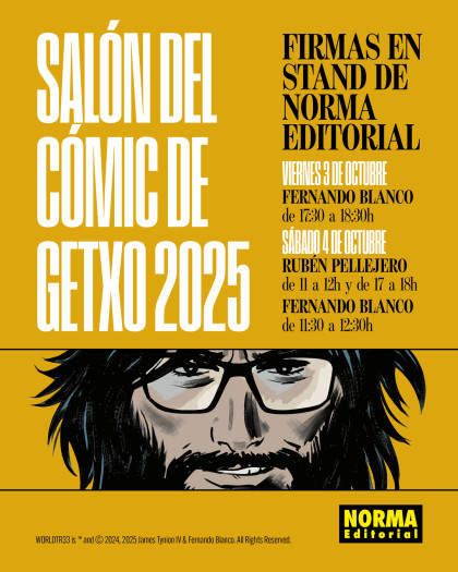 Horario de firmas de nuestro stand del Salón del Cómic de Getxo 2025
