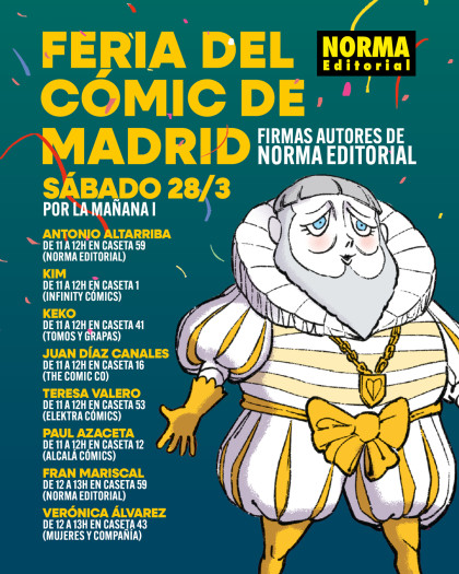 SESIÓN DE FIRMAS DEL SÁBADO DEL SALÓN DEL CÓMIC DE MADRID - PARTE 1