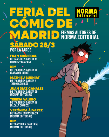 SESIÓN DE FIRMAS DEL SÁBADO DEL SALÓN DEL CÓMIC DE MADRID - PARTE 3