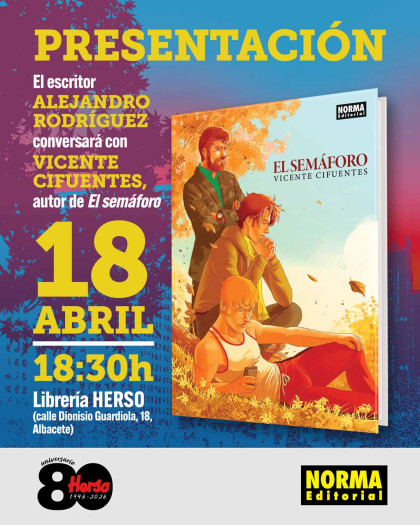PRESENTACIÓN DE 'EL SEMÁFORO' CON VICENTE CIFUENTES EN ALBACETE