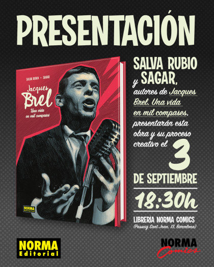 PRESENTACIÓN DE JACQUES BREL EN BARCELONA