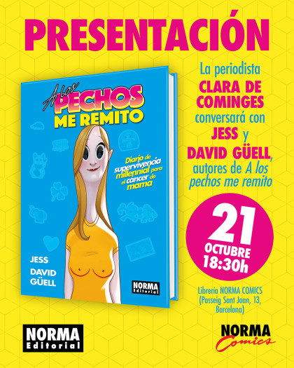 PRESENTACIÓN DE ‘A LOS PECHOS ME REMITO’ EN BARCELONA