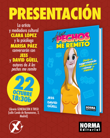 PRESENTACIÓN DE ‘A LOS PECHOS ME REMITO’ EN MADRID
