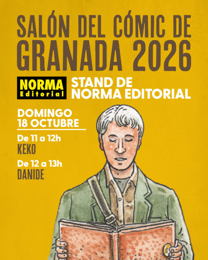 HORARIO DE FIRMAS DEL DOMINGO DEL SALÓN DEL CÓMIC DE GRANADA 2026