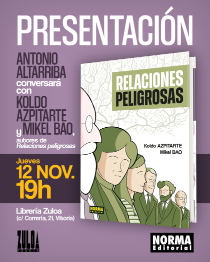 PRESENTACIÓN DE ‘RELACIONES PELIGROSAS’ EN VITORIA