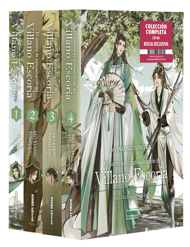 EL SISTEMA DE AUTOSALVACIÓN DEL VILLANO ESCORIA. PACK COLECCIÓN COMPLETA