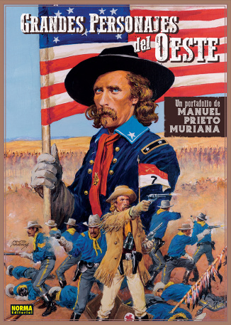 Grandes personajes del Oeste. Portafolio de Manuel Prieto Muriana