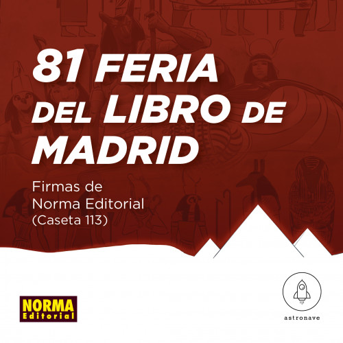 Horarios de firmas en la 81 Feria del Libro de Madrid - Norma Editorial