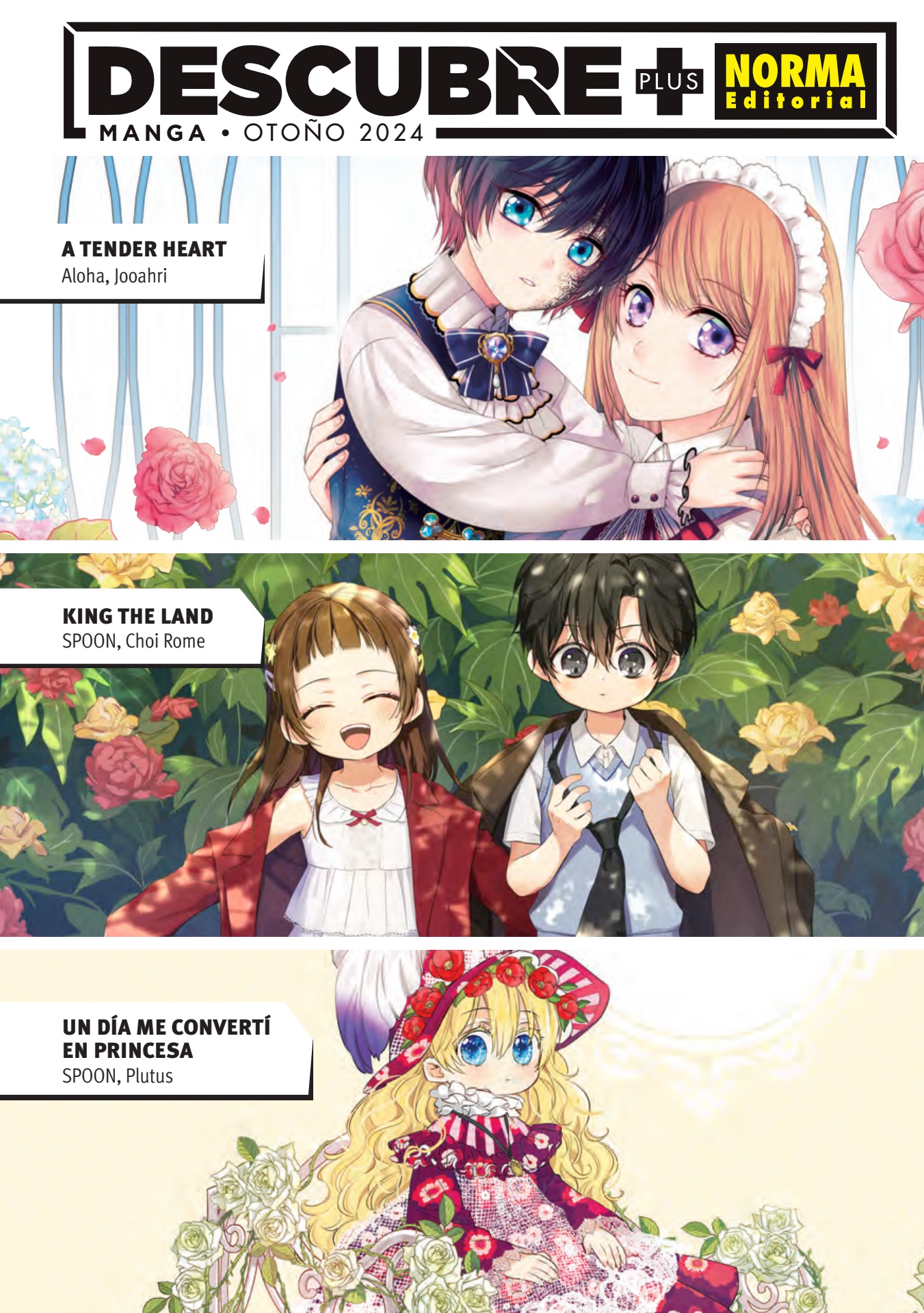 DESCUBRE PLUS MANGA. OTOÑO 2024