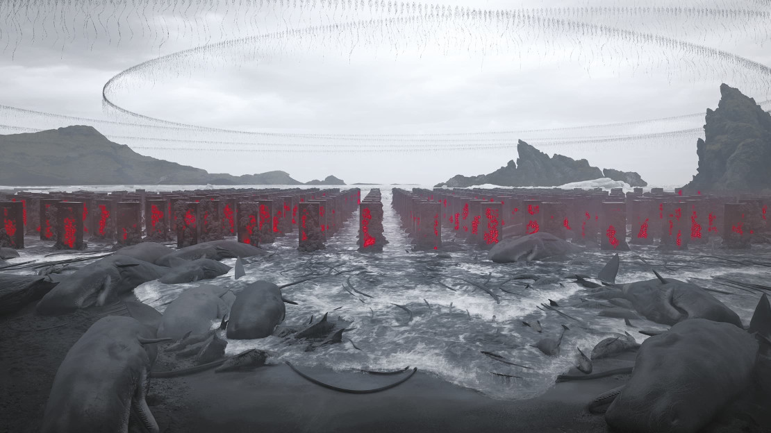 EL ARTE DE DEATH STRANDING 2: ON THE BEACH