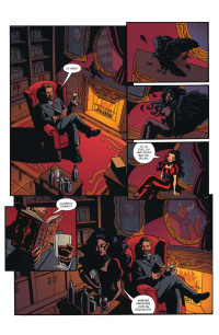 UN CASTILLO LLENO DE PÁJAROS NEGROS