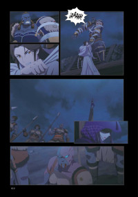 LA BENDICIÓN DEL OFICIAL DEL CIELO FRAME ART 5