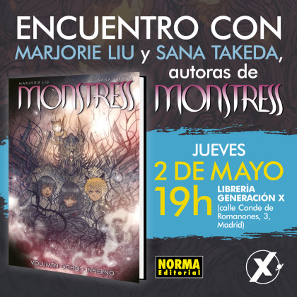 Encuentro con la autoras de MONSTRESS en Madrid